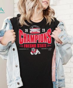 Fresno State Bulldogs 2023 Isleta New Mexico Bowl Bowl Champions Shirt