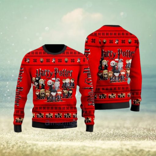 Friends Harry Potter Ugly Christmas Sweater 3D Printed Men And Women Holiday Gift For Xmas