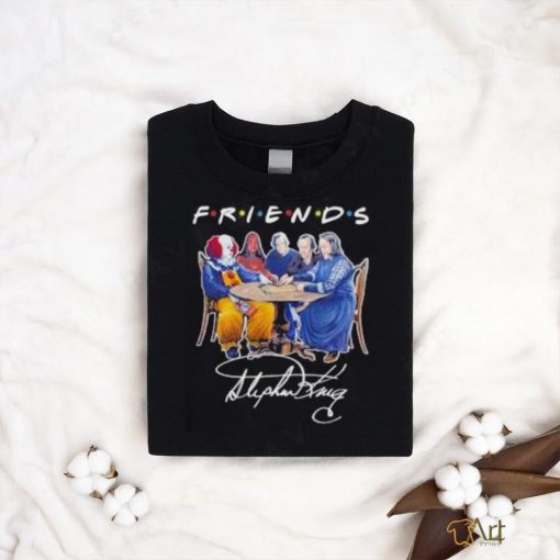 Friends Stephen King Horror Characters Signature T Shirt