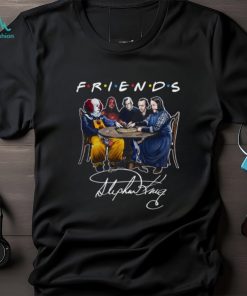 Friends Stephen King Horror Characters Signature T Shirt