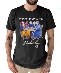 Friends Stephen King Horror Characters Signature T Shirt