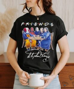 Friends Stephen King Horror Characters Signature T Shirt