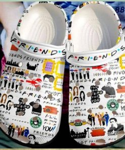 Friends Tv Series Adults Crocs Clog Shoes