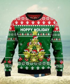 Frog Christmas Tree Ugly Christmas Sweater