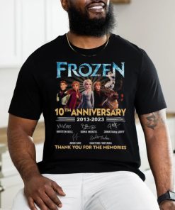 Frozen 10th 2013 2023 Thank You For The Memories T Shirt