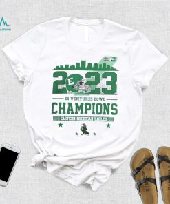 Funny 2023 Go Ventures Bowl Champions Eastern Michigan Eagles football shirt