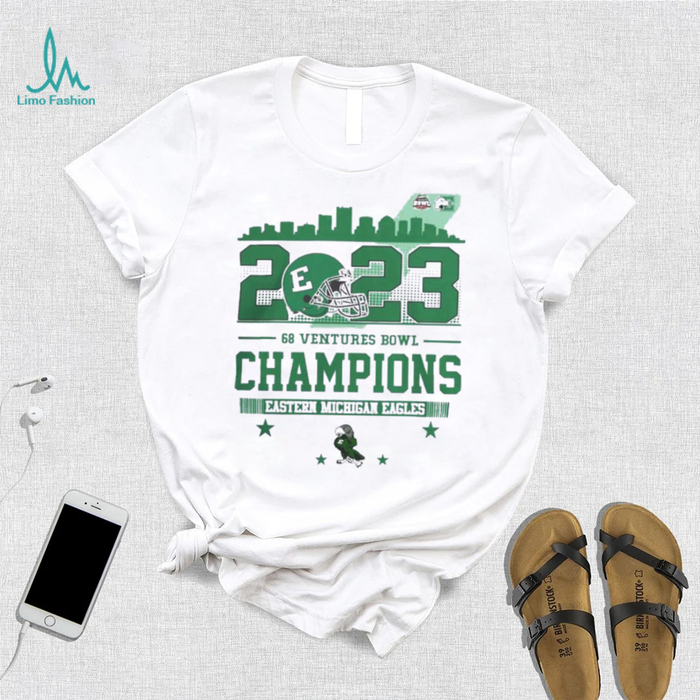 Funny 2023 Go Ventures Bowl Champions Eastern Michigan Eagles football shirt Funny 2023 Go Ventures Bowl Champions Eastern Michigan Eagles football shirt