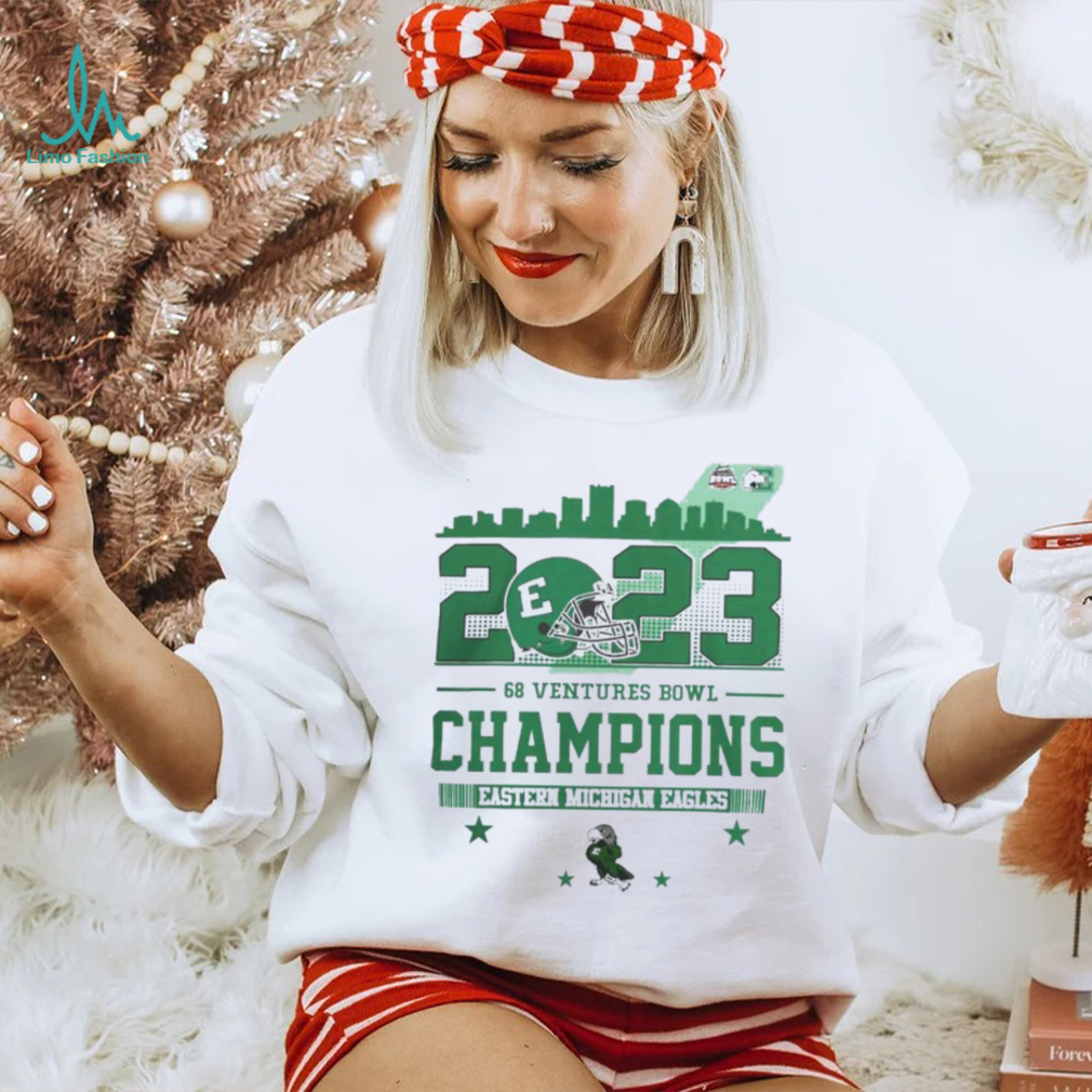 Funny 2023 Go Ventures Bowl Champions Eastern Michigan Eagles football shirt Funny 2023 Go Ventures Bowl Champions Eastern Michigan Eagles football shirt