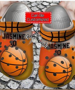 Funny Customized Is life Basketball Crocs