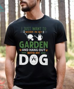 Funny Gardening Dog Lover Gardener Garden Plants Classic T Shirt