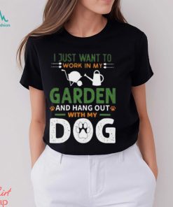 Funny Gardening Dog Lover Gardener Garden Plants Classic T Shirt