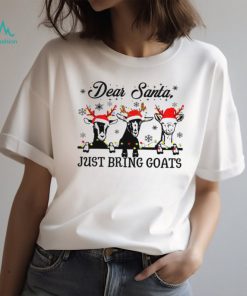 Funny Goat Christmas T shirt