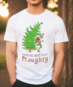 Funny Grinch Things Are About to Get Naughty T Shirt