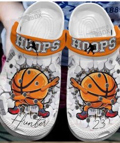 Funny Hoops Basketball Balls Crocs