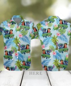 Funny Lilo And Stitch Hawaiian Shirt Disney Lovers Gift