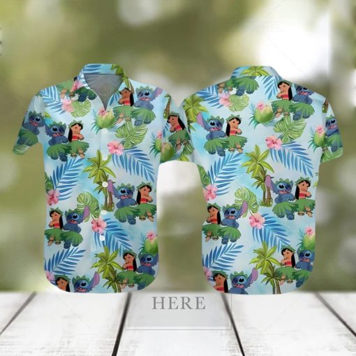 Funny Lilo And Stitch Hawaiian Shirt Disney Lovers Gift