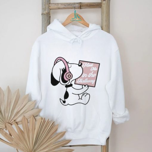 Funny Meet Me In The Hallway Snoopy Shirt