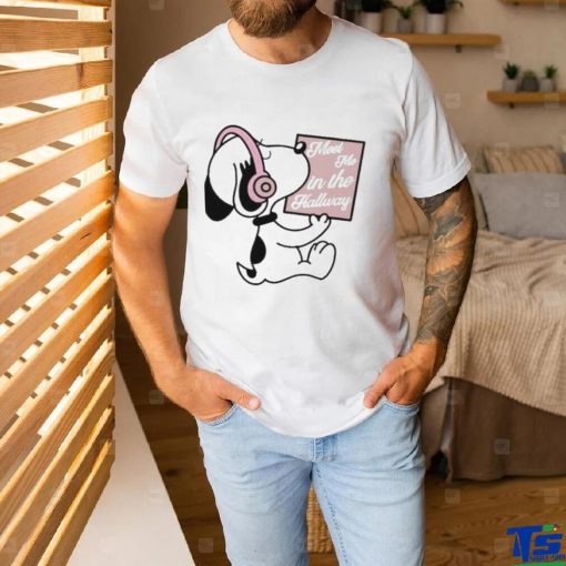 Funny Meet Me In The Hallway Snoopy Shirt