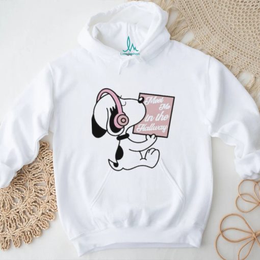 Funny Meet Me In The Hallway Snoopy Shirt