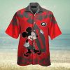 Funny Mickey NCAA Georgia Bulldogs UGA Hawaiian Shirt