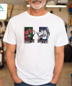 Funny Minnesota Wild VS Winnipeg Jets NHL Dec 31 2023 hockey shirt