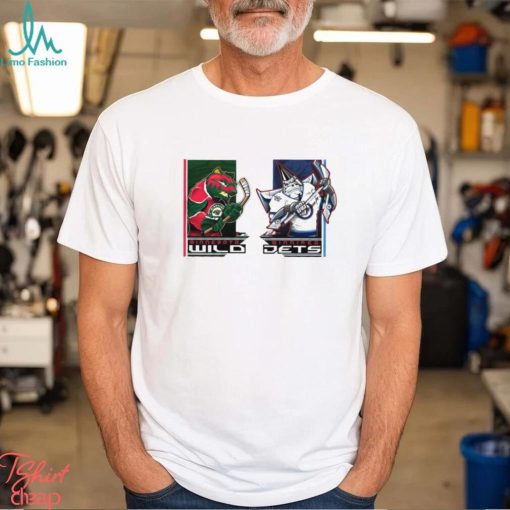 Funny Minnesota Wild VS Winnipeg Jets NHL Dec 31 2023 hockey shirt