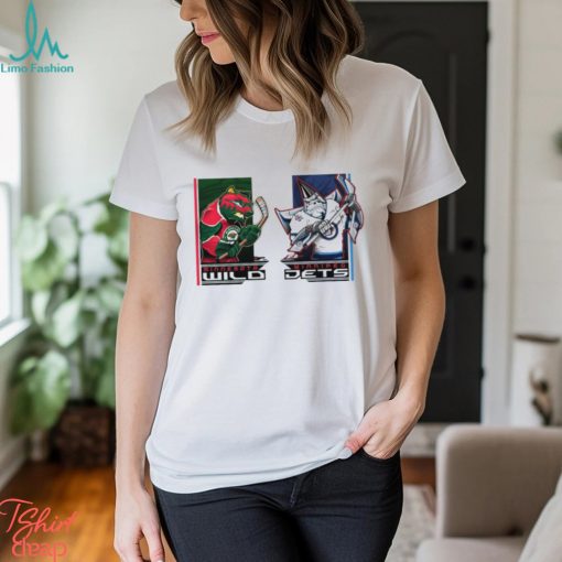 Funny Minnesota Wild VS Winnipeg Jets NHL Dec 31 2023 hockey shirt