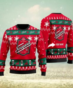 Funny Narragansett Beer Personalized Ugly Christmas Sweater 3D Printed