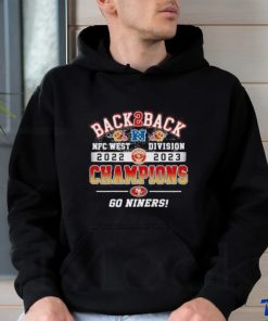 Funny San Francisco 49ers NFC West Division 2022 – 2023 Champions Go Niners T Shirt