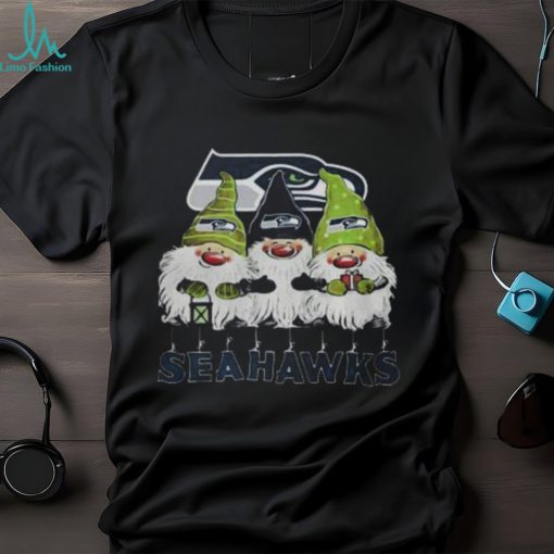 Funny Seattle Seahawks Gnomies Christmas Shirt