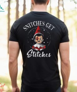 Funny Snitches T Shirt Christmas Stitches shirt