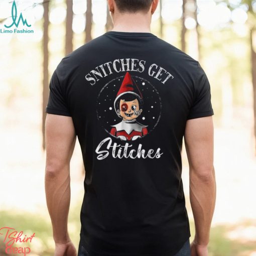 Funny Snitches T Shirt Christmas Stitches shirt