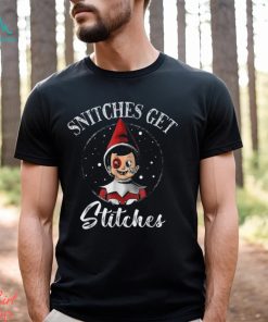 Funny Snitches T Shirt Christmas Stitches shirt