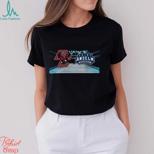 Funny St. Anselm VS Boston College NCAA College Women Dec 31 2023 hockey shirt