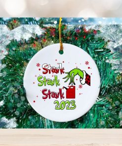 Funny Stank 2023 Grinch Christmas Ornament