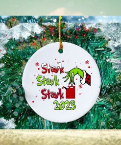 Funny Stank 2023 Grinch Christmas Ornament