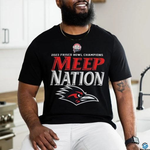 Funny utsa Roadrunners 2023 Frisco Bowl Champions Logo Shirt
