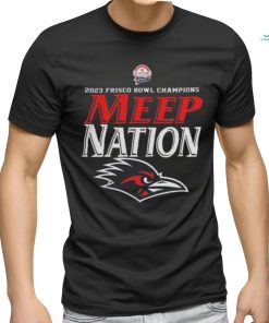 Funny utsa Roadrunners 2023 Frisco Bowl Champions Logo Shirt