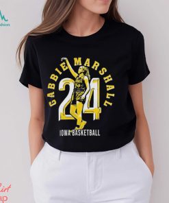 Gabbie Marshall 24 Iowa Basketball Shirt