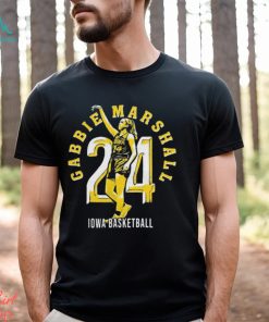 Gabbie Marshall 24 Iowa Basketball Shirt, hoodie, sweater, long sleeve and tank top Gabbie Marshall 24 Iowa Basketball Shirt