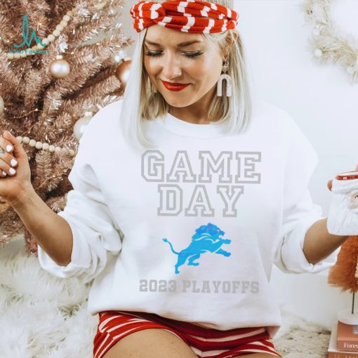 Game Day Detroit Lions 2023 Playoffs shirt