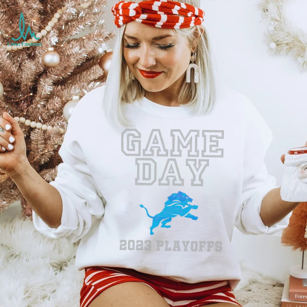 Game Day Detroit Lions 2023 Playoffs shirt Game Day Detroit Lions 2023 Playoffs shirt