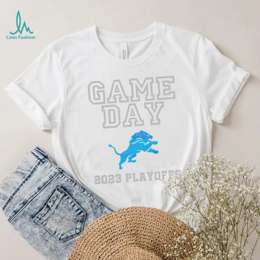 Game Day Detroit Lions 2023 Playoffs shirt