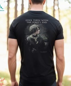Game of Thrones Arya Stark Stick Them With The Pointy End Big & Tall T Shirt