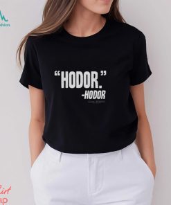Game of Thrones Hodor Thoughts Big & Tall T Shirt