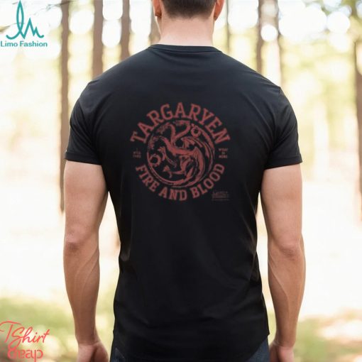Game of Thrones Targaryen Fire and Blood Badge Girls Slouchy Sweatshirt
