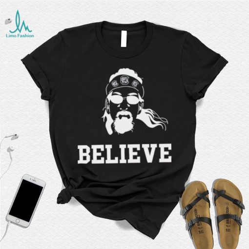 Gamecock Jesus Believe Carlton Thompson Shirt