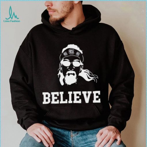 Gamecock Jesus Believe Carlton Thompson Shirt