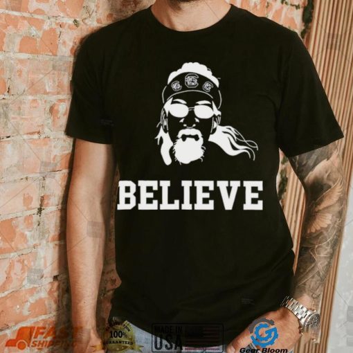 Gamecock Jesus Believe Carlton Thompson Shirt