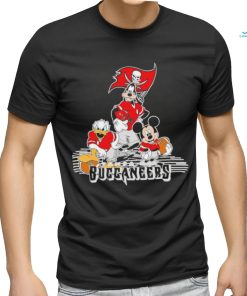 Gangster Mickey Mouse NFL Tampa Bay Buccaneers football players logo shirt